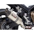 Εξάτμιση SC Project Oval titanium exhaust για μοτοσυκλέτες Honda CB 500X ΕΞΑΤΜΙΣΕΙΣ