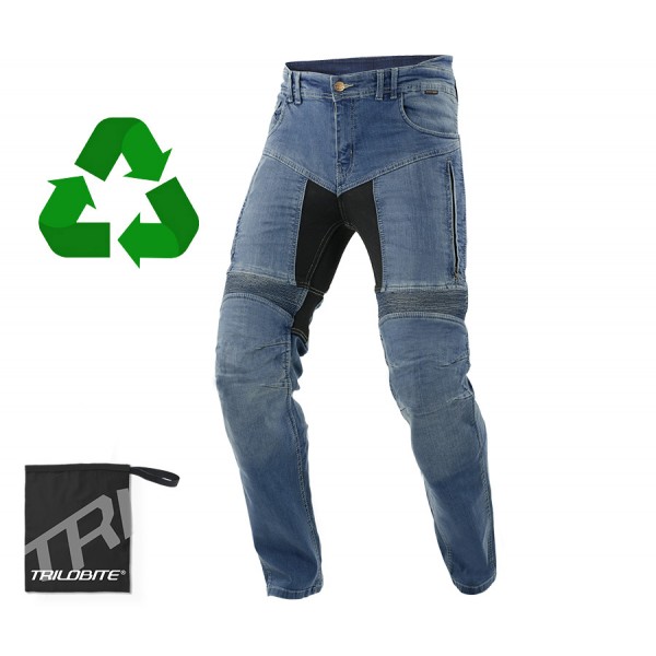 Ανδρικό παντελόνι μοτοσυκλέτας Trilobite 661 Parado Recycled men jeans blue TRILOBITE ΑΝΔΡΙΚΑ ΠΑΝΤΕΛΟΝΙΑ