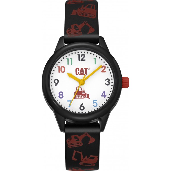 Παιδικό ρολόι Caterpillar Kids Black Silicone Strap ΔΩΡΑ ΜΕΧΡΙ 50€