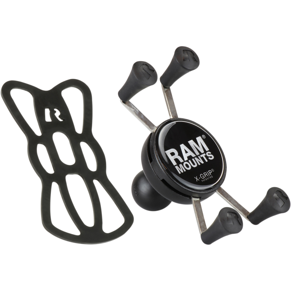 Ram Mounts X-Grip IV Βάση Κινητού Μοτοσυκλέτας με Ρυθμιζόμενο Βραχίονα για το Τιμόνι Βάσεις & Θήκες Moto Κινητών & GPS