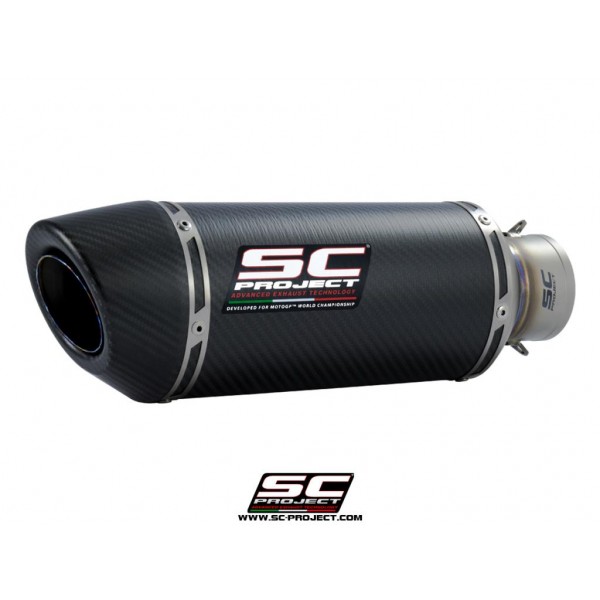SC Project εξάτμιση Oval racing, Carbon fiber, with 60mm Titanium enter pipe 