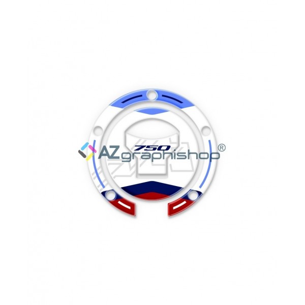 AZ αυτοκόλλητο προστατευτικό για το καπάκι της βενζίνης GP 833 Honda Transalp 750 2023 Trc STICKERS