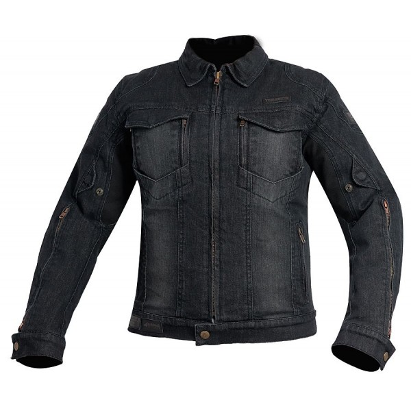 Ανδρικα Jacket - Trilobite 2095 Parado Tech-Air compatible men jacket black TEXTILE JACKET