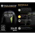 Ανδρικα Jacket - Trilobite 2092 All ride Tech-Air compatible men jacket black/grey/yellow fluo TEXTILE JACKET